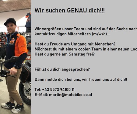 Wir suchen genau dich!!! Wir suchen genau dich!!!