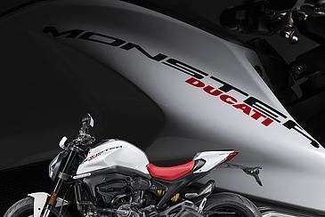 Ducati Monster: neue Lackierung in "Iceberg White"