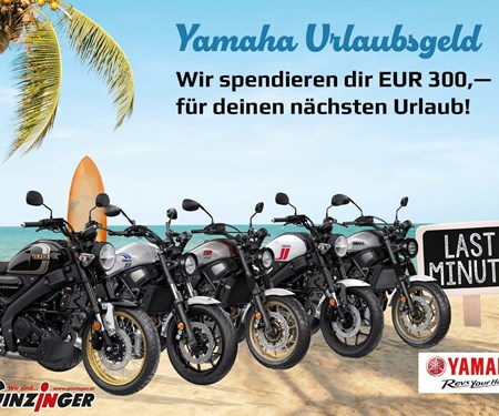 Yamaha Urlaubsgeld bei Ginzinger
