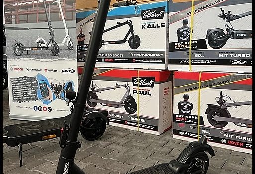 TRITTBRETT E-SCOOTER JETZT AUCH BEI MOTORRAD BRIEL - Bild 5
