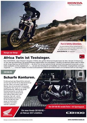 Die  neue CBR1000RR Fireblade Mod.2017 Live Bild 4: Die  neue CBR1000RR Fireblade Mod.2017 Live