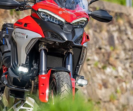 Wunderlich Wasser- und Ölkühlerschutz für die Ducati Multistrada V4