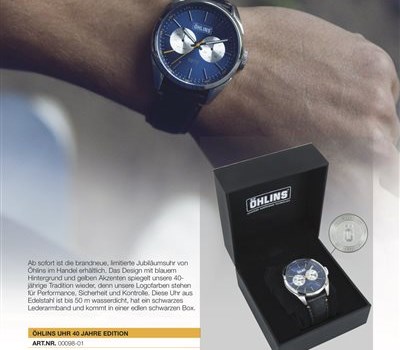 Öhlins Jubiläums Uhr und Buch: Noch ein Weihnachtsgeschenk gesucht? - Bild 2