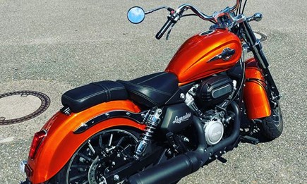 MAG Legenders 125 in Kupfer orange metallic 