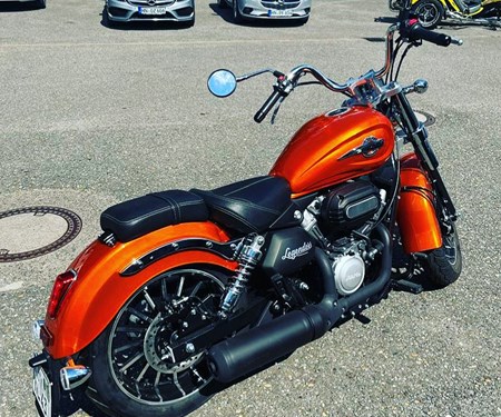 MAG Legenders 125 in Kupfer orange metallic 