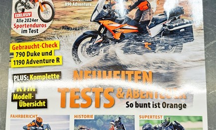 ... eine ganze Ausgabe KTM!!!