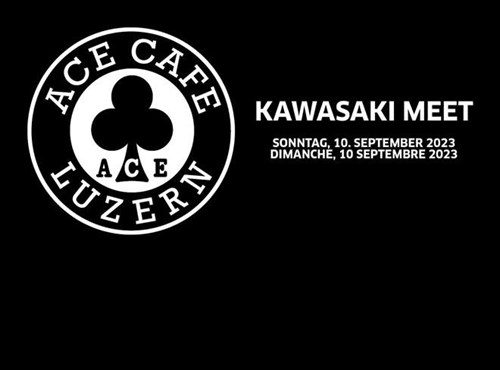 Kawasaki Meet 2023 im Ace Cafe Luzern