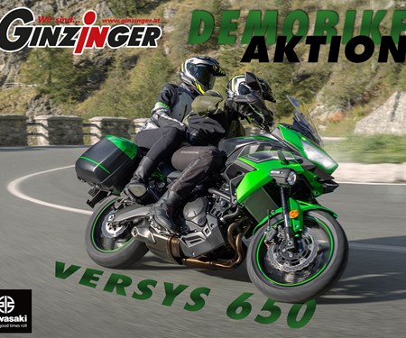 Kawasaki Versys 650 als Demobike  Kawasaki Versys 650 als Demobike