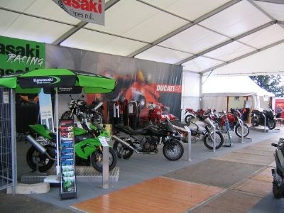 Freaky Moto Messestand i