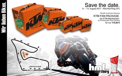 KTM MotoGP Fan Package - jetzt vorbestellen