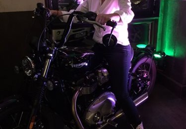 Bonneville Bobber  Roadshow