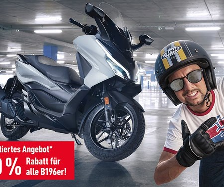 Honda Semmler - Forza 125 + SH125i mit Führerschein Aktion 