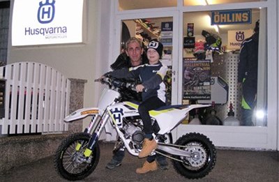 Auslieferung der ersten Husqvarna TC 65