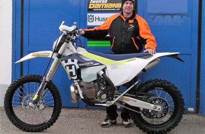 Übergabe einer Husqvarna TE 250 / 2017
