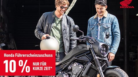 Honda Führerscheinzuschuss*