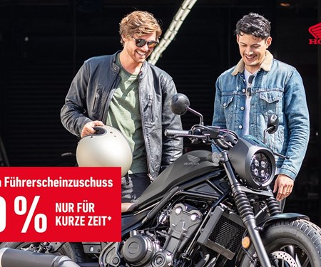 Honda Führerscheinzuschuss*