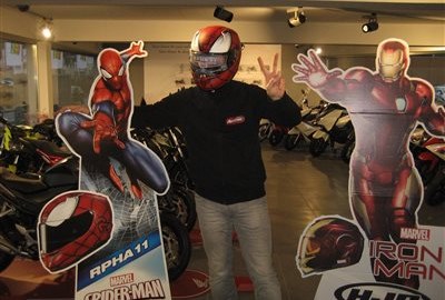 Honda Semmler - HJC MARVEL Helme sind eingetroffen