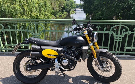 Fantic Caballero 125  - 500 - 700 Caballero Scrambler , FlatTrack & Rally Modelle sind "Made in Italia " - Bild 3