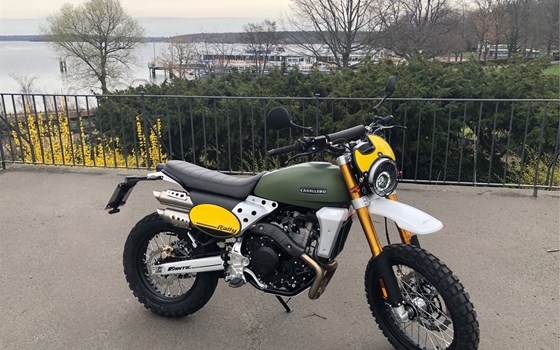 Fantic Caballero 125  - 500 - 700 Caballero Scrambler , FlatTrack & Rally Modelle sind "Made in Italia " - Bild 7