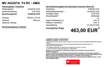 MV Agusta F4 RC AMG - die AMG Limited Edition ist noch einmal zu haben! - Bild 4