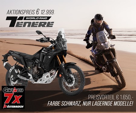 Yamaha Ténéré World Raid jetzt ab € 12.990,- 