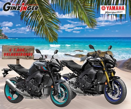 Yamaha Urlaubsgeld bei Ginzinger