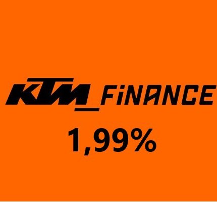 1,99% Finanzierung 


Profitiere von unseren limitierten 1,99%* Finanzierungsprogrammen für ausgewählte KTM Modelle. Mit KTM Finance kann dich ... Weiter >>