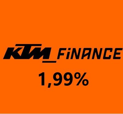 1,99% Finanzierung
Profitiere von unseren limitierten 1,99%* Finanzierungsprogrammen für ausgewählte KTM Modelle. Mit KTM Finance kann dich ... Weiter >>