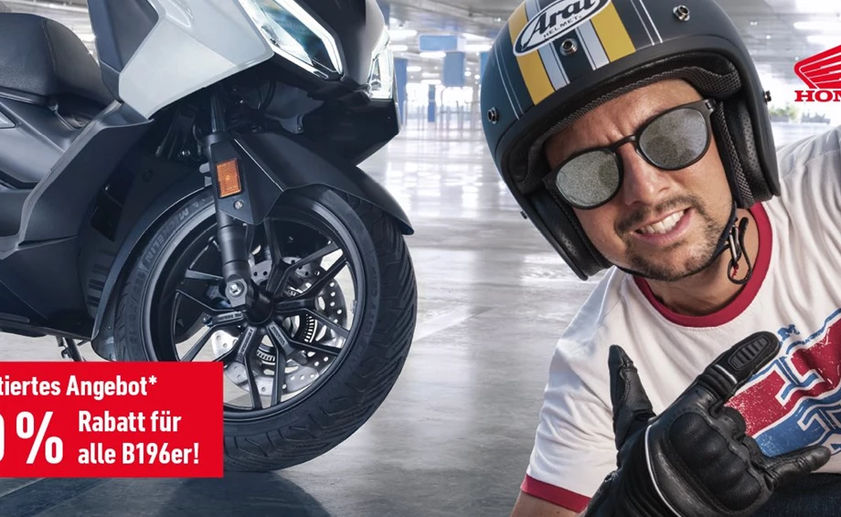 Führerscheinzuschuss B196 -Honda SH125i und Forza125 Bild 1: Führerscheinzuschuss B196 -Honda SH125i und Forza125