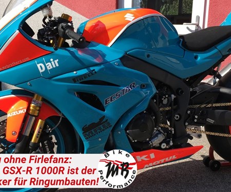 2017 Suzuki GSX-R 1000R: Perfekte Grundlage für die Rennstrecke!