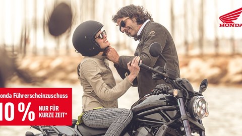 Honda Führerscheinzuschuss*. 