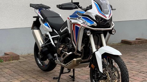 Africa Twin CRF1100 SD08 mit Zubehör 
