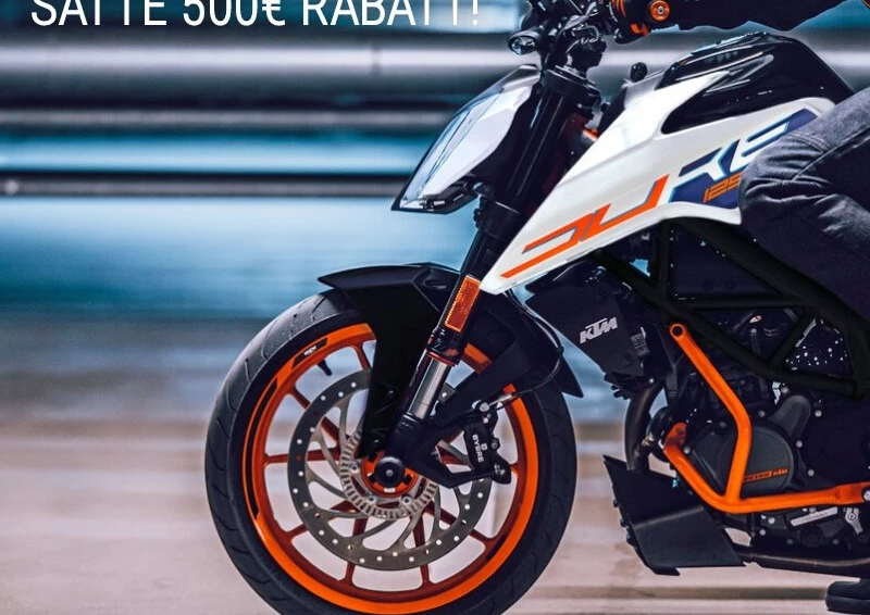 500€ Rabatt für deine KTM 125 DUKE Bild 1: 500€ Rabatt für deine KTM 125 DUKE