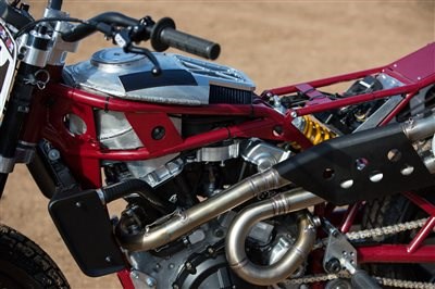 Indian Scout FTR750 gibt beim AMA Pro Flat Track Race - Bild 2