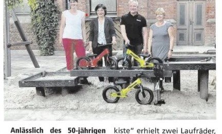 Spende an Kindergärten