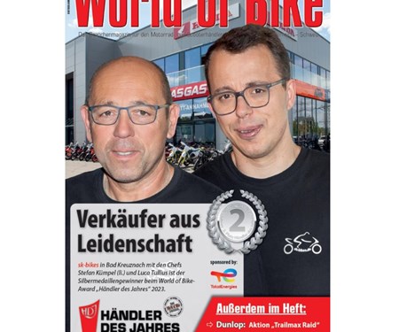 "World of Bike"-Award "Händler des Jahres" - Platz 2