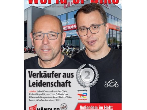 "World of Bike"-Award "Händler des Jahres" - Platz 2