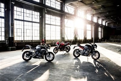 Neuheit Triumph Street Triple 765 S, R und RS