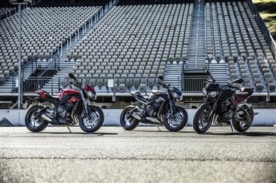 Neuheit Triumph Street Triple 765 S, R und RS