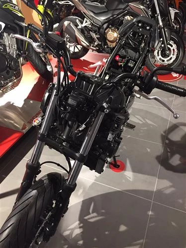 Honda Semmler - Umbau CB 650 F Bild 2: Honda Semmler - Umbau CB 650 F