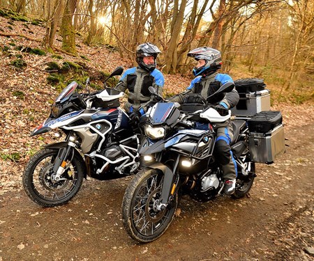Das Wunderlich Windschild FLOWJET Trophy für die BMW F 850 GS