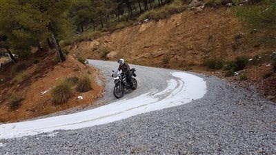 Tour Andalusien mit der Tiger 800