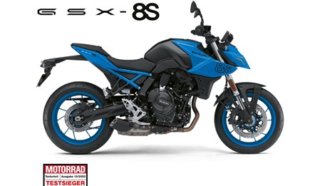 GSX-8S wiederholt Testsieger! 