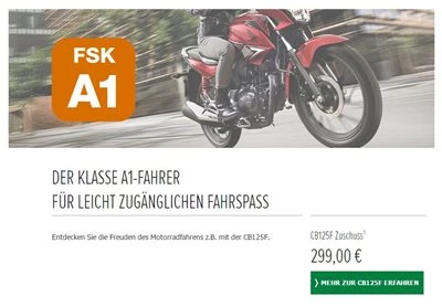 Honda Semmler - Führerschein Aktion 2017 Bild 2: Honda Semmler - Führerschein Aktion 2017