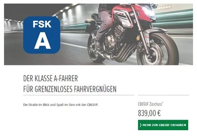 Honda Semmler - Führerschein Aktion 2017 Bild 4: Honda Semmler - Führerschein Aktion 2017