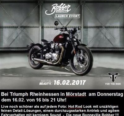 Bobber-Vorstellung