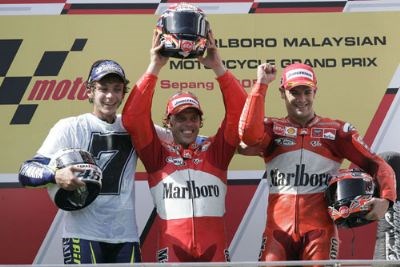 "Die Party Bridgestone und Ducati geht weiter..."