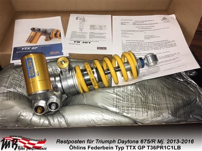 Öhlins TTX GP Restposten für Triumph Daytona Öhlins TTX GP Restposten für Triumph Daytona