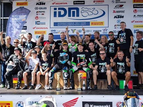 Team FÜSPORT – RT Motorsports by SKM – Kawasaki verteidigt IDM - Titel