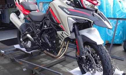 Gerade bei uns eingetroffen die neue Benelli TRK 702 X